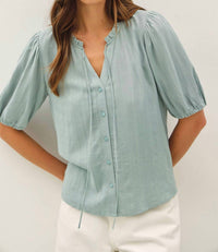 Be Cool - Clarissa Linen Blouse