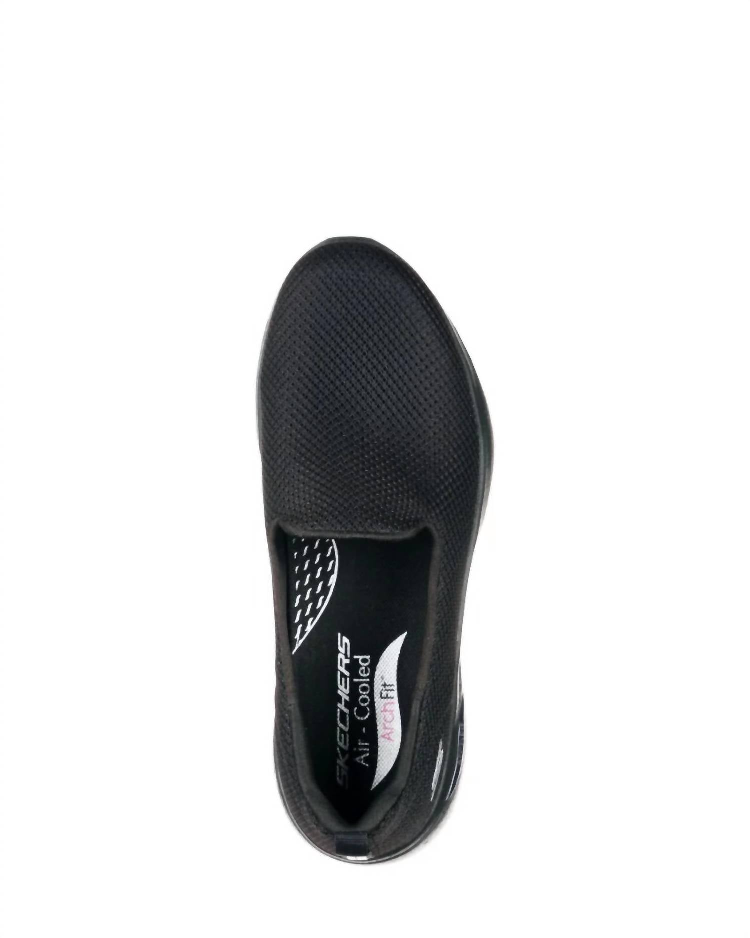 Skechers Women's Gowalk Arch Fit Grateful Slip On Style Sneaker in black - women's sneaker - view 4