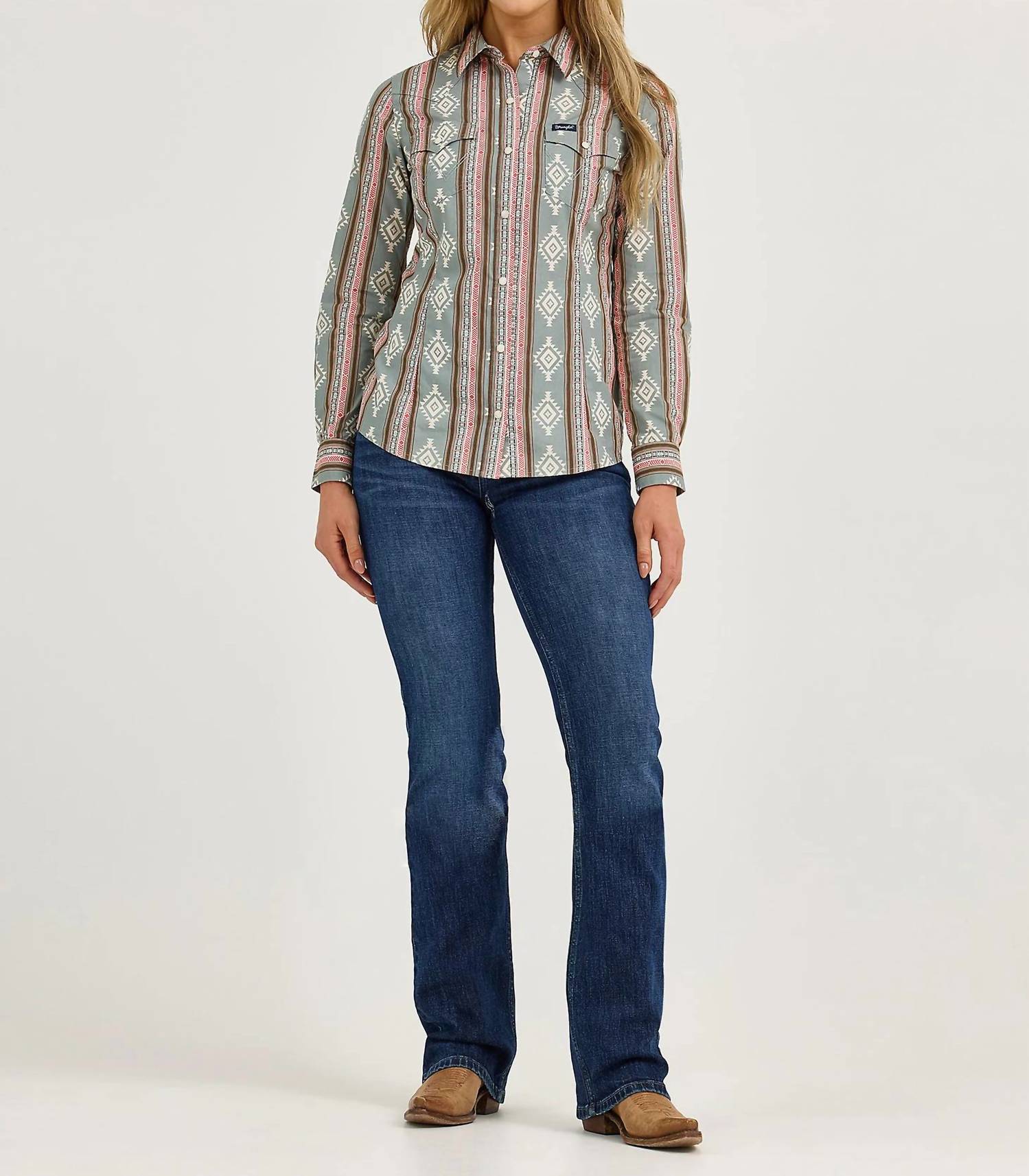 Wrangler - Southwestern Snap Shirt