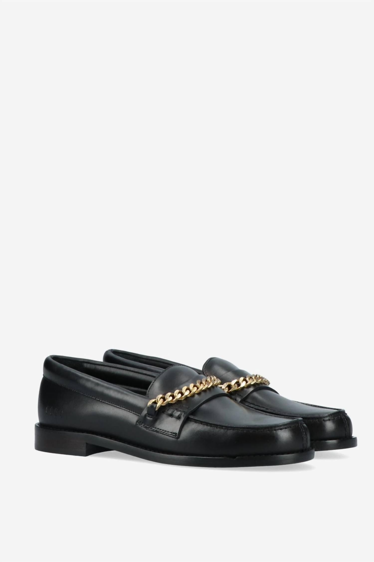 Golden Goose - Men's Jerry Mocassin With horsy & Chain