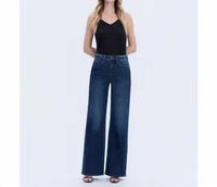 Vervet By Flying Monkey - Olivia Super High Rise Full Length Wide Jean
