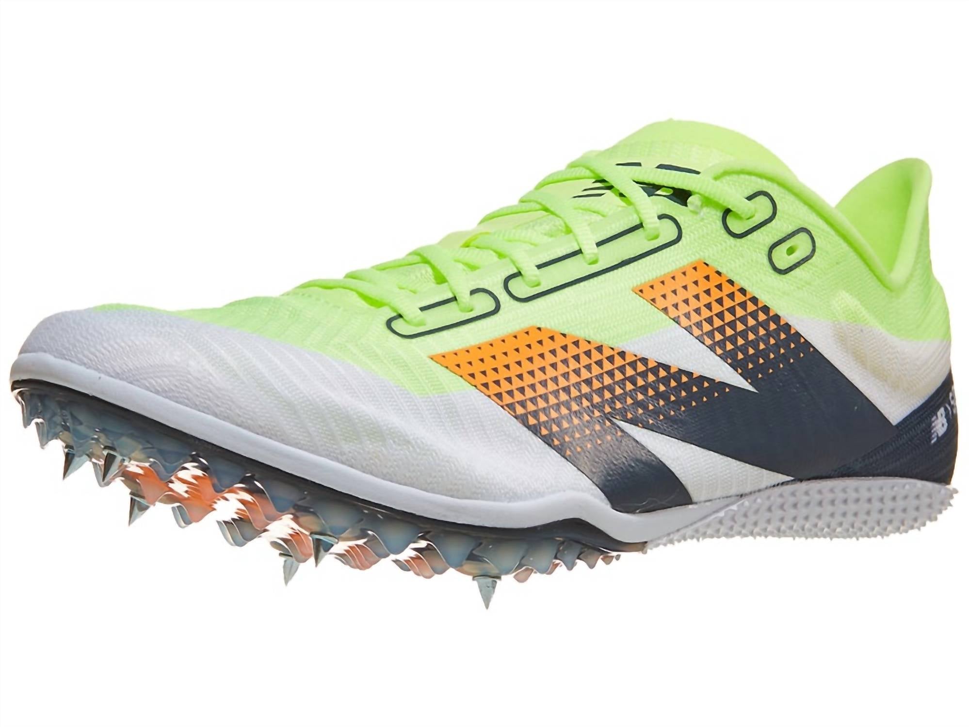 New Balance Men's Fuelcell Sd100 V5 Track Shoes in green grey - men's shoe