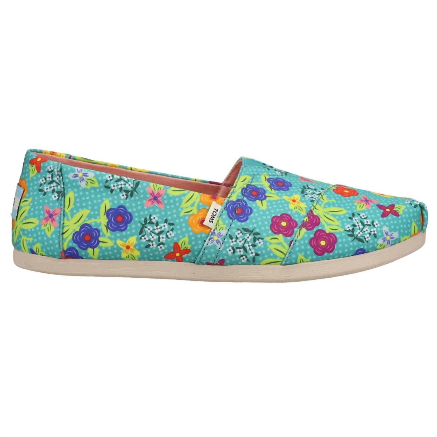 Toms - Women's Alpargata Floral Prints Slip-on Shoes