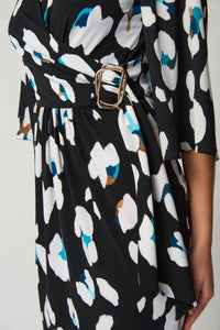Joseph Ribkoff - Animal Print 3/4 Sleeve Sheath Dress
