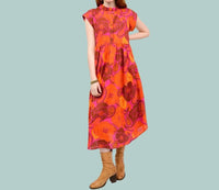Uncle Frank - Camellia In Bloom Dress