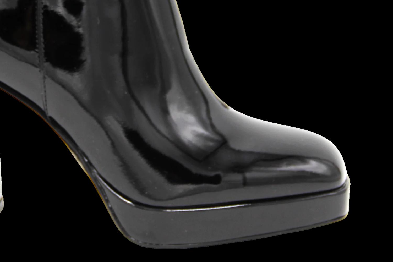 Exe - Women's Patent Leather Bootie