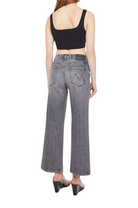 Mother Mid Rise Maven Ankle Jeans in magpie 1 - women's jeans - detail view