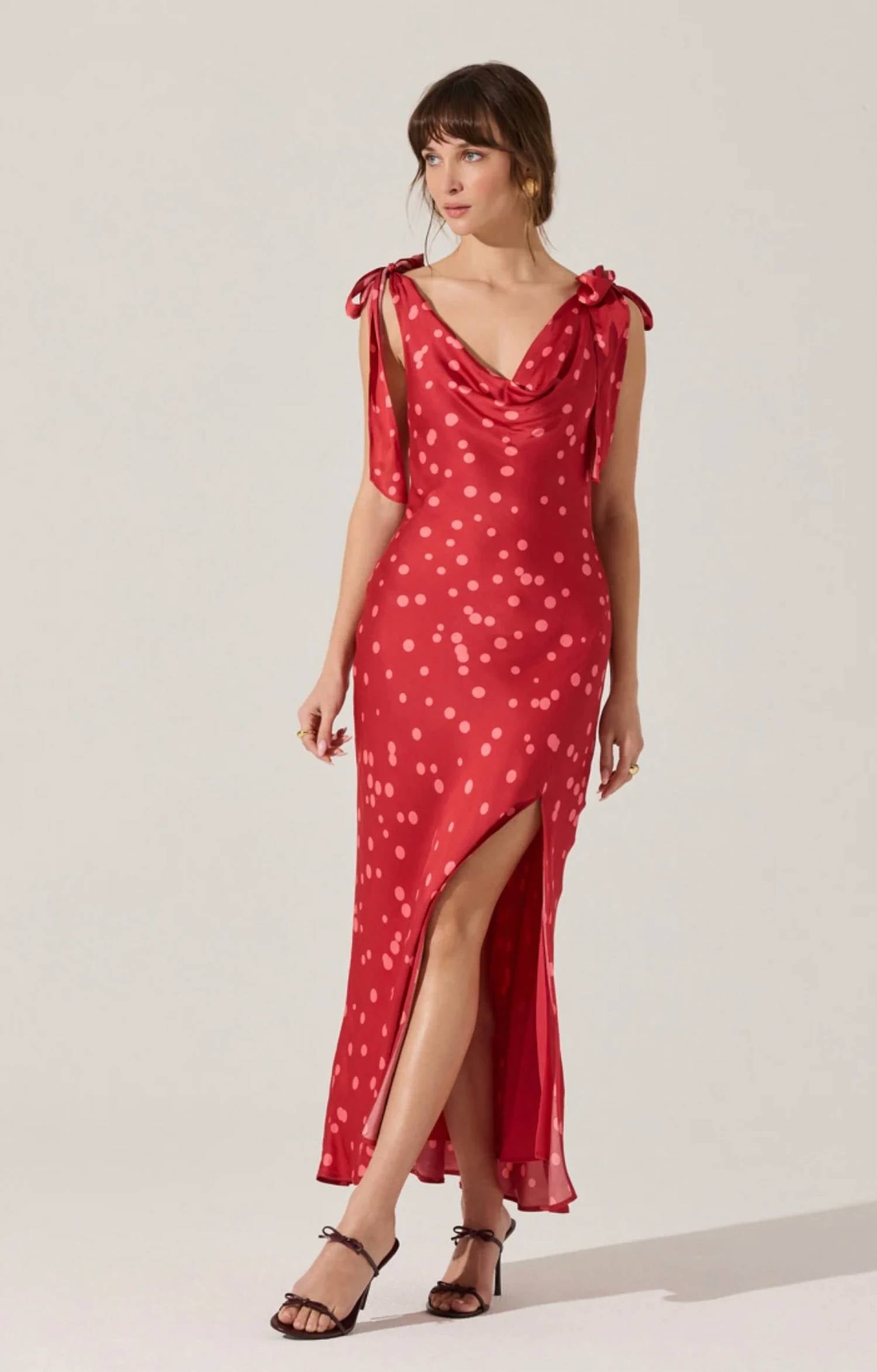 Astr - Love Notes Silky Dress