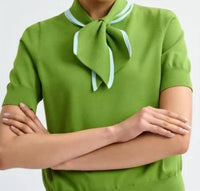 Essentiel Antwerp - Jonda Fine Knit Polo With Scarf
