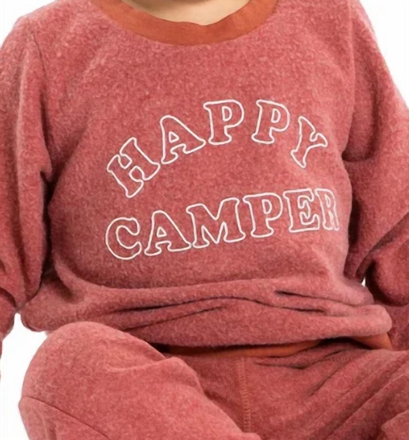 Sol Angeles - Kid's Happy Camper Hacci Pullover