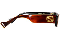 Gucci - Rectangle Non Polarized Sunglasses 0516s - 015