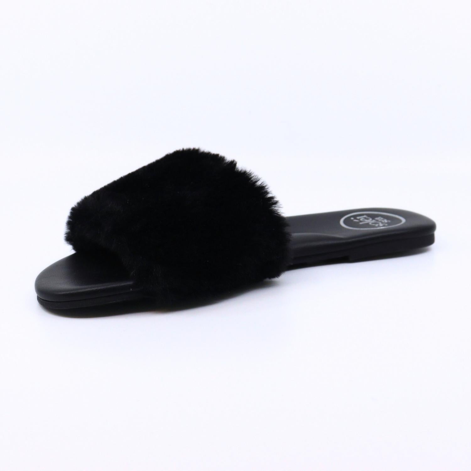 solei sea Women's Ziela Slippers in black - women's shoe