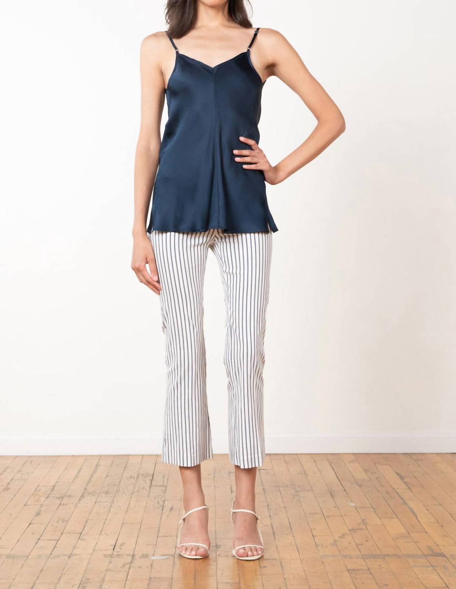 Avenue Montaigne LEO PANT in bistro navy - women's pants