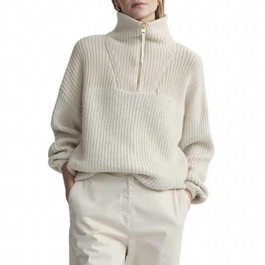 Varley - WILLARD HALF ZIP KNIT SWEATER