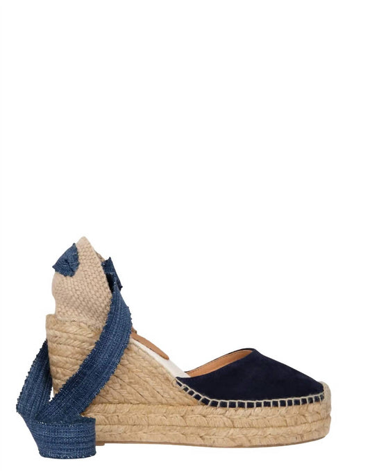 Penelope Chilvers - Women's High Gala Suede Espadrille