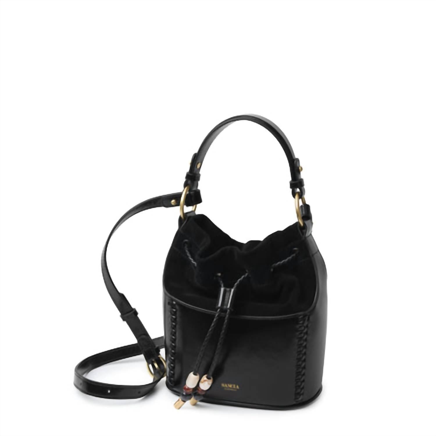 Sancia Women's Zilona Leather Handbag in black - women's bag