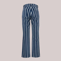 KUT FROM THE KLOTH Kelsey High Rise Ankle Flare Jean in indigo white - women's jeans - view 5