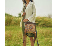 Myra Bags - Women's Psychedelic Tones Shoulder Bag