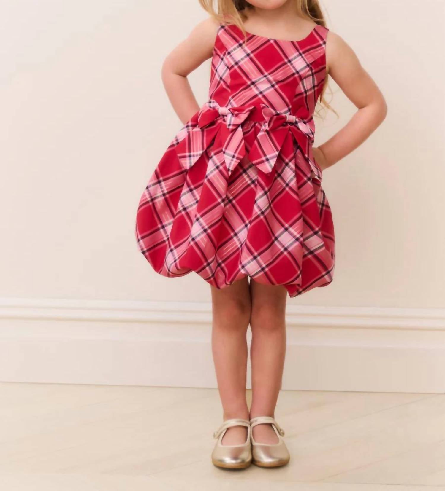 Loveshackfancy - Girl's Mini Tima Tartan Dress