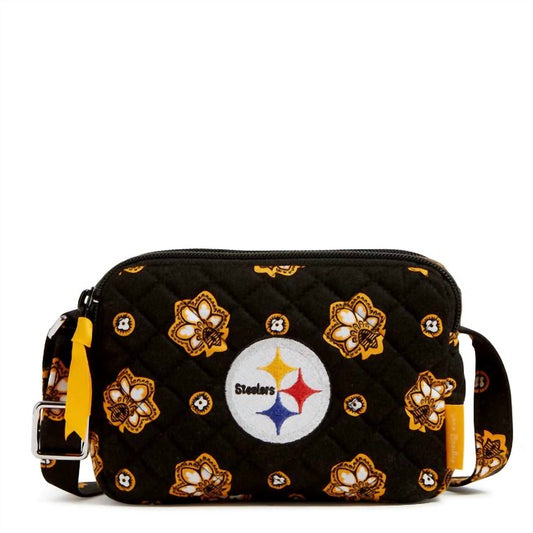 Vera Bradley - Women's Pittsburgh Steelers Rfid Small Stadium Crossbody Bag