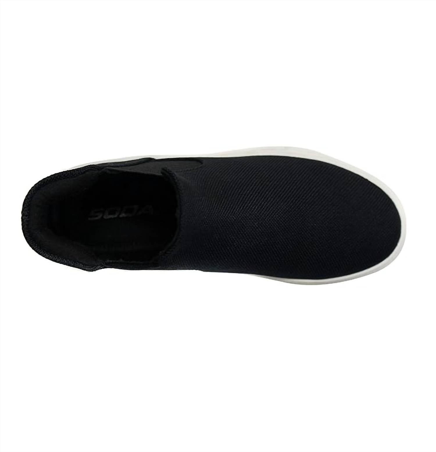 Soda - WOMEN'S WOODS SLIP-ON HIGH TOP SNEAKER