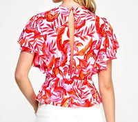 Milk & Honey - Ayanna Flutter Sleeves Top