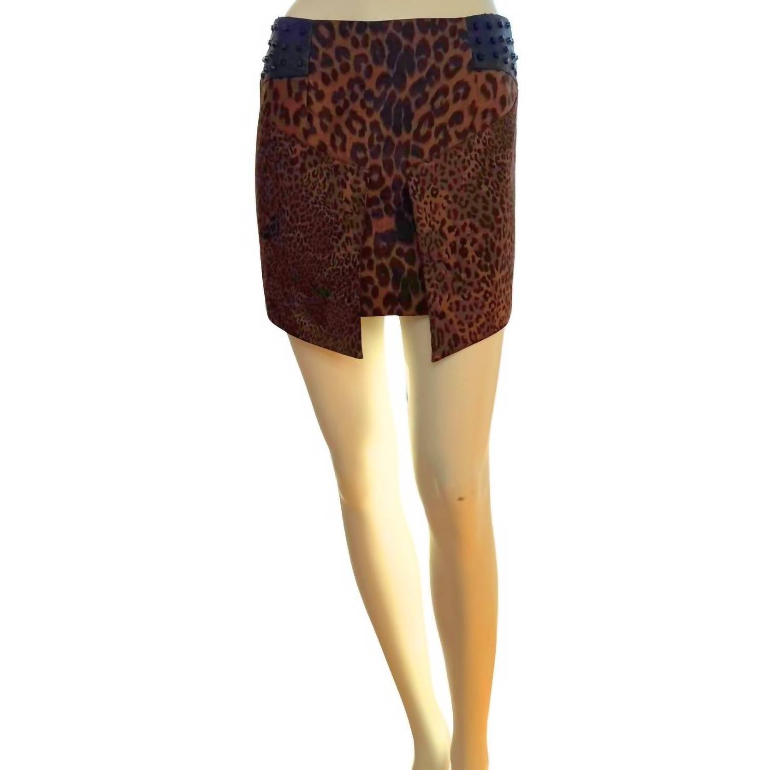 English Rose - On the Prowl Mini Skirt