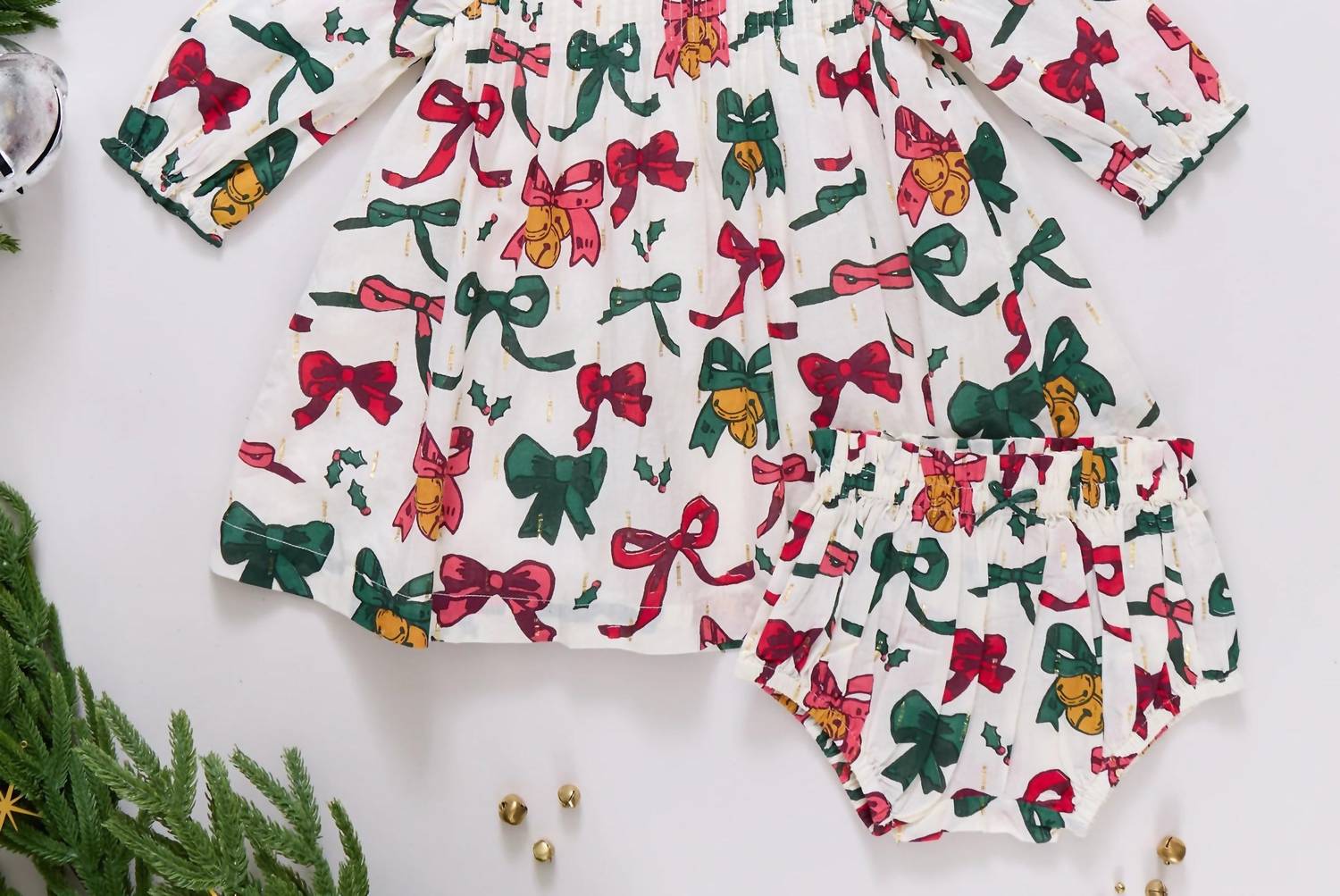 Pink Chicken - Baby Girls Jaipur Long Sleeve Dress