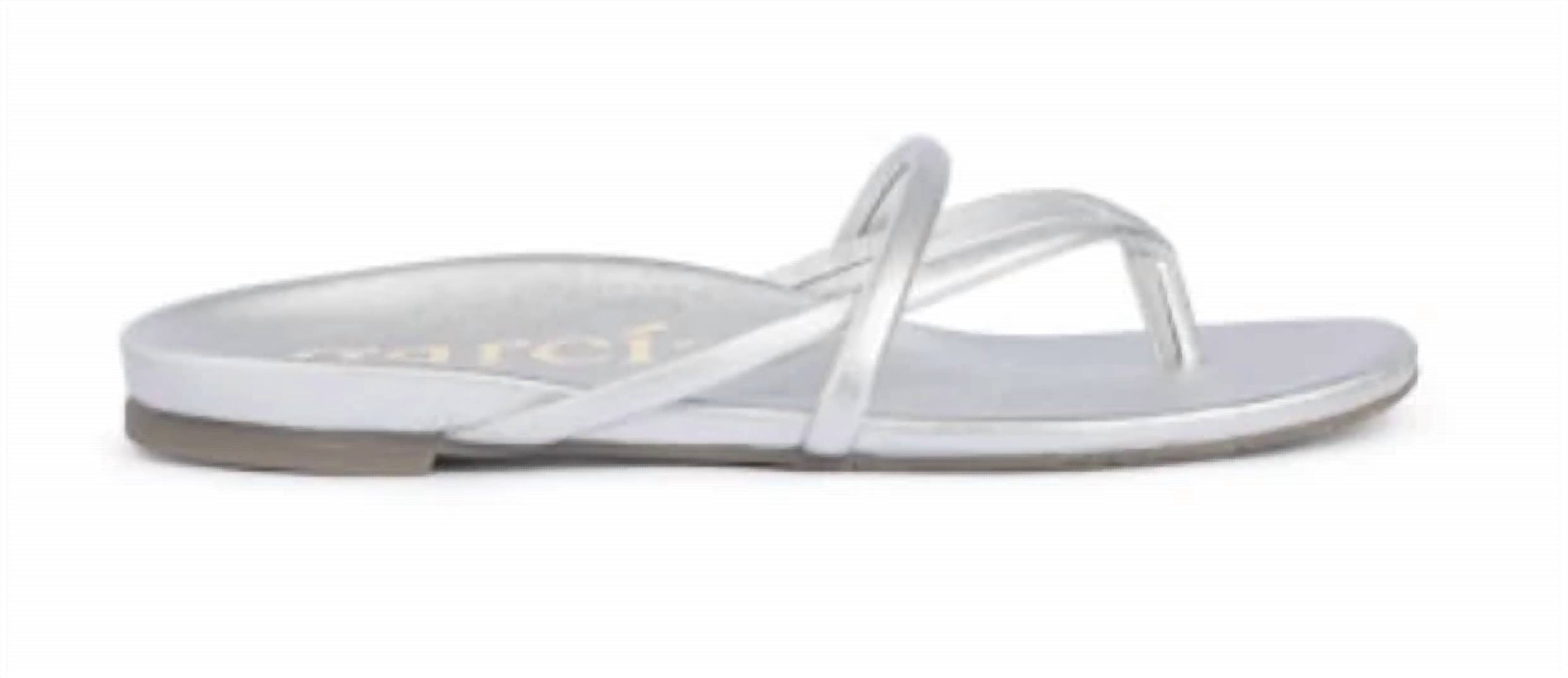 Pedro Garcia - Women's Belany Metallic Leather Flat Slide Sandals