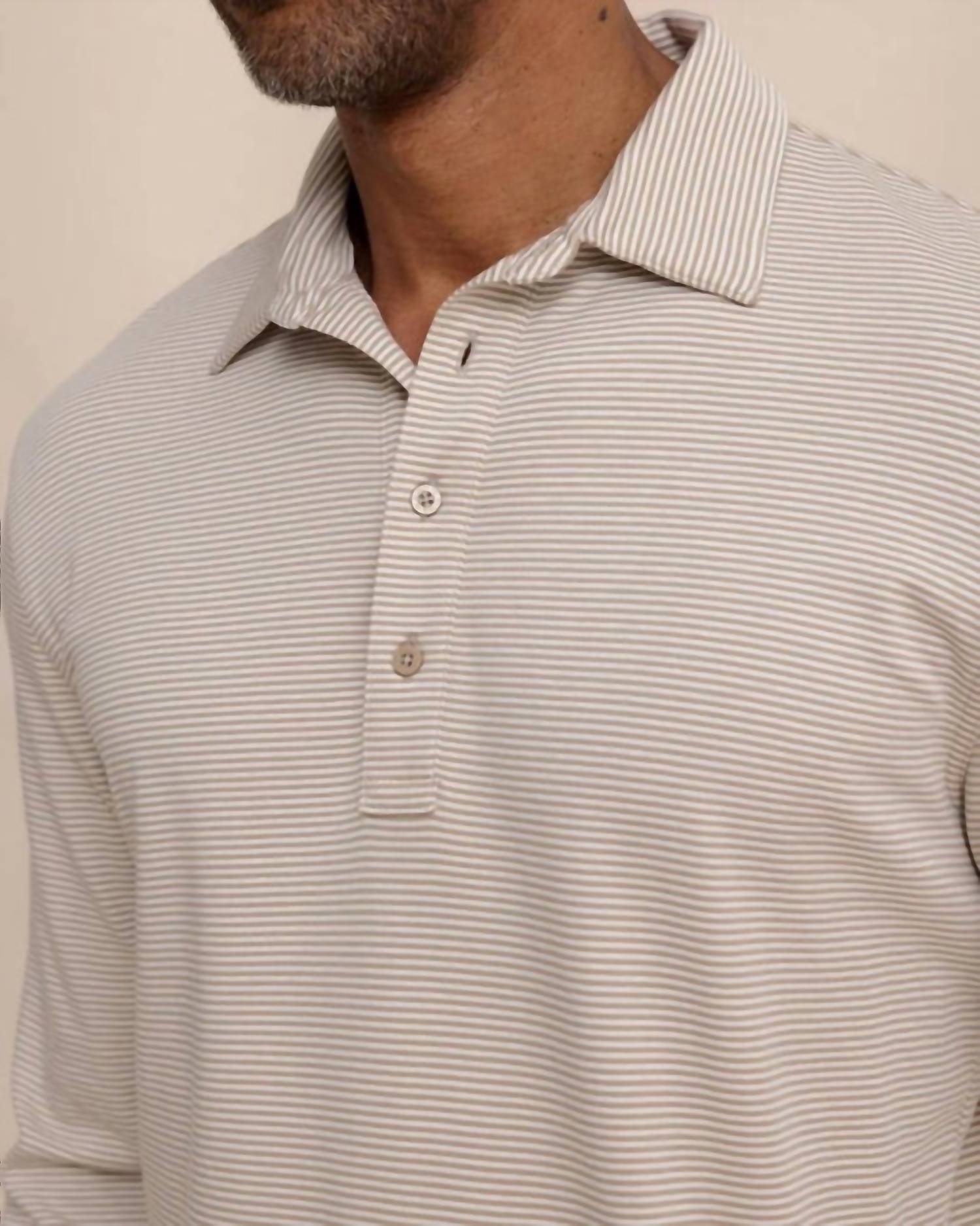 Southern Tide - Sandy Cay Long Sleeve Knit Polo