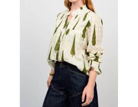 Ivy Jane - Metallic Plaid Tree Top