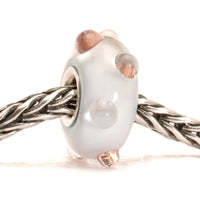 Trollbeads Women's Pastel Bud Glass Bead Charm in blue - women's accessory - detail view