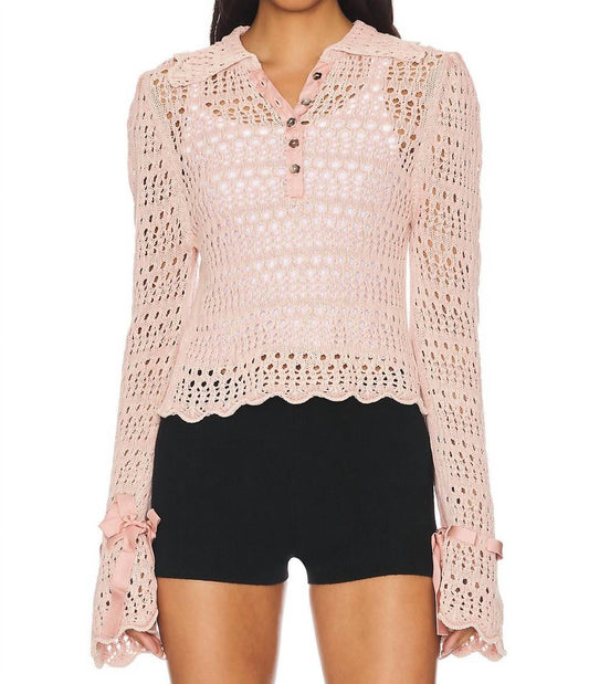 Free People - Pointelle Pullover Sweater