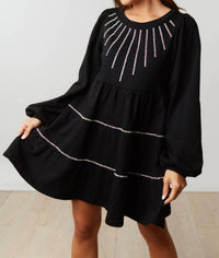 Fantastic Fawn - Starlight Long Sleeve Mini Dress