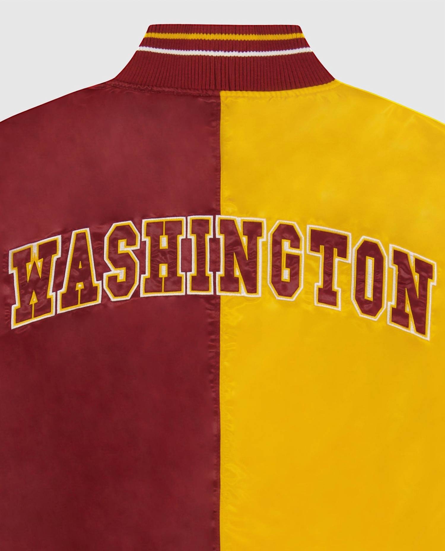 Starter - Men's Washington Commanders Varsity Satin Full-snap Starter Jacket