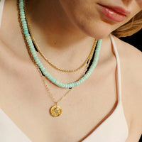 The Silver Wren - Women's Chain Accent Necklace