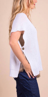 Gigi Moda - Editta V Neck Vest