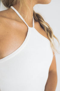 Falcon Park - Jet Halter Mini Dress