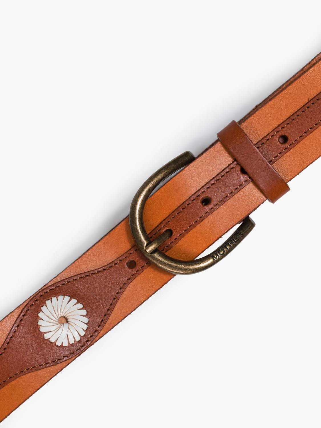 Mother - Women's 2 Tone Leather Belt