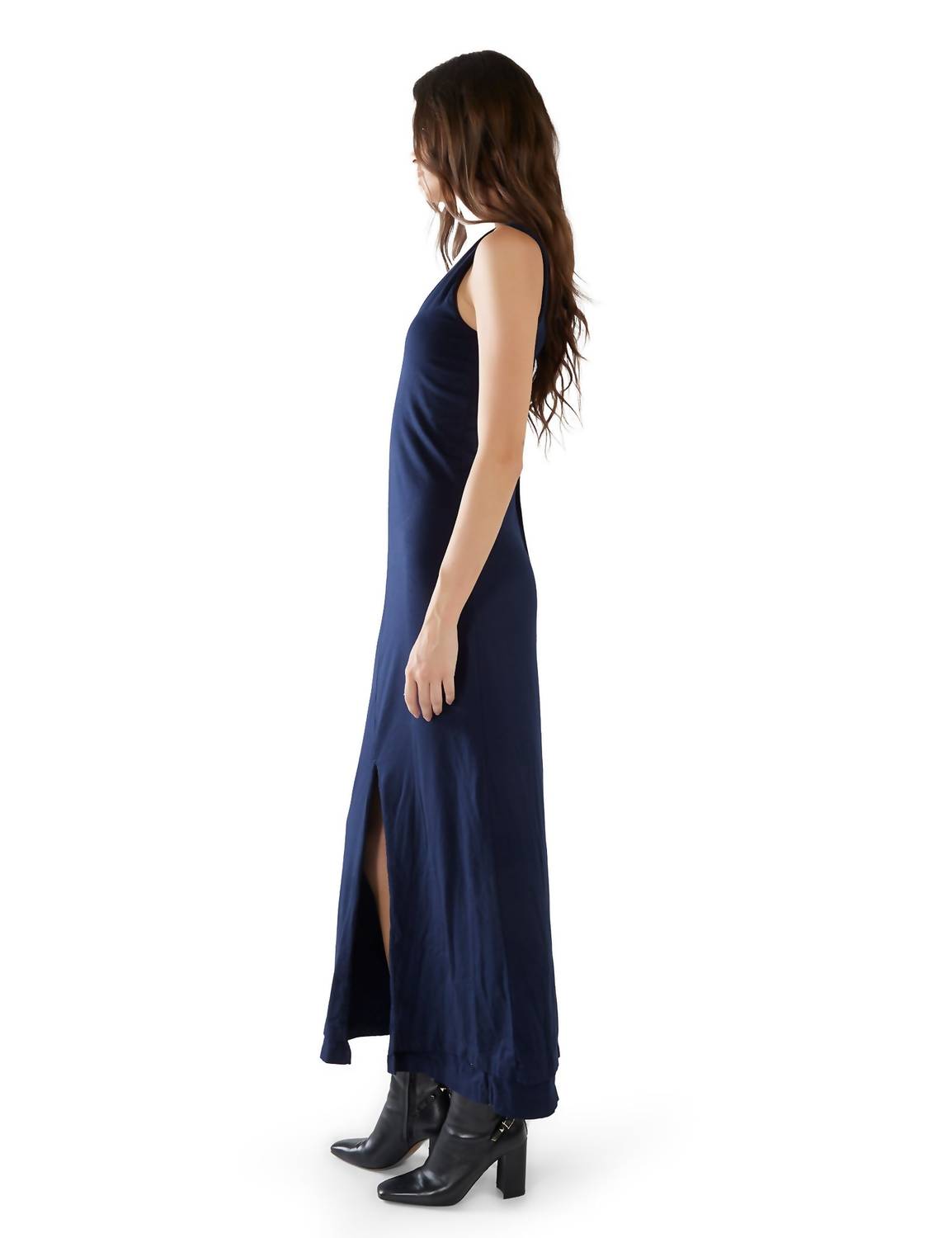 Les Tien - Ali Double V-neck Dress