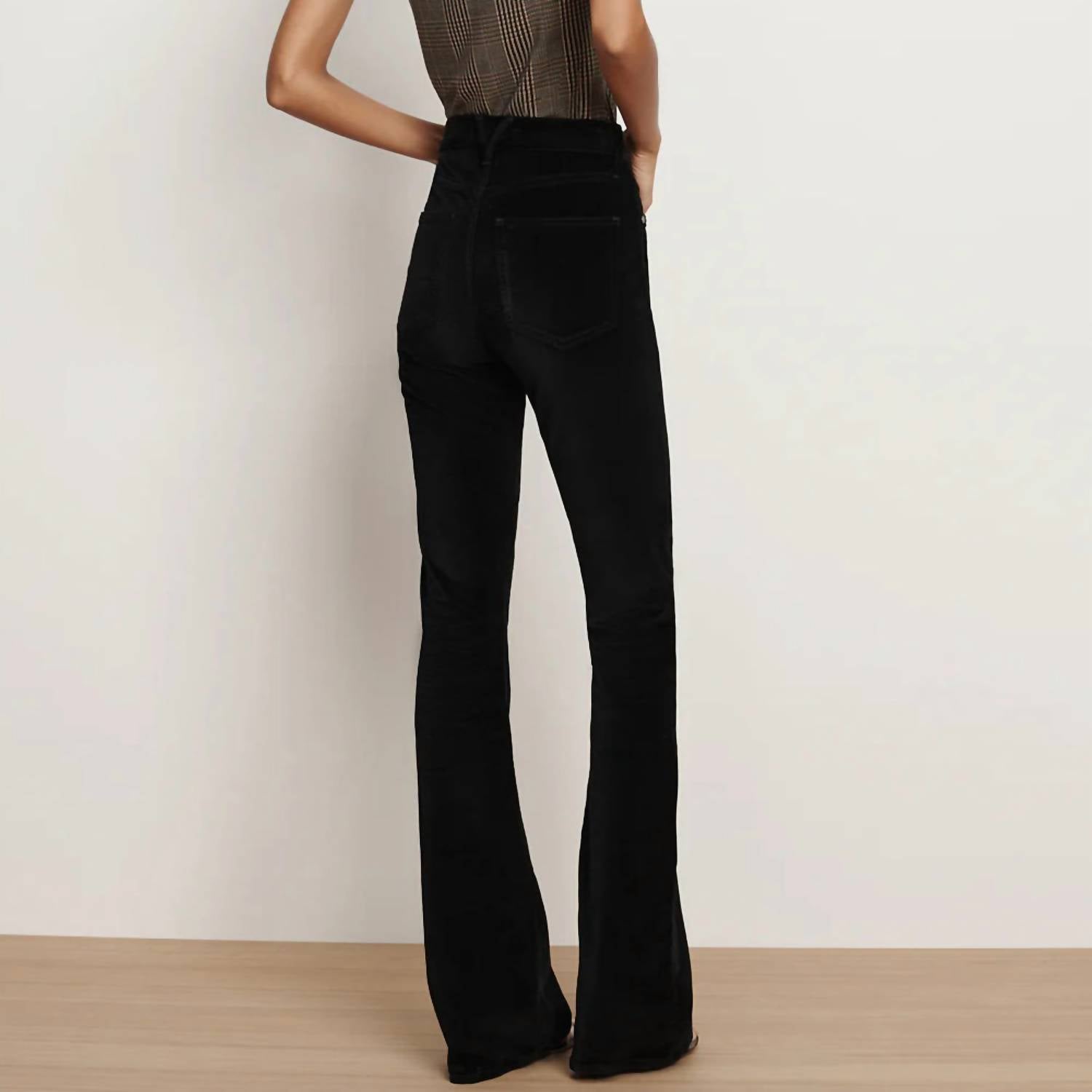 Veronica Beard - Beverly Velvet Flare Pant