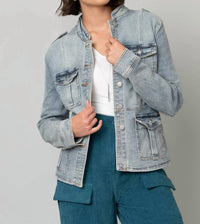 Pine Apparel - Denim Utility Jacket