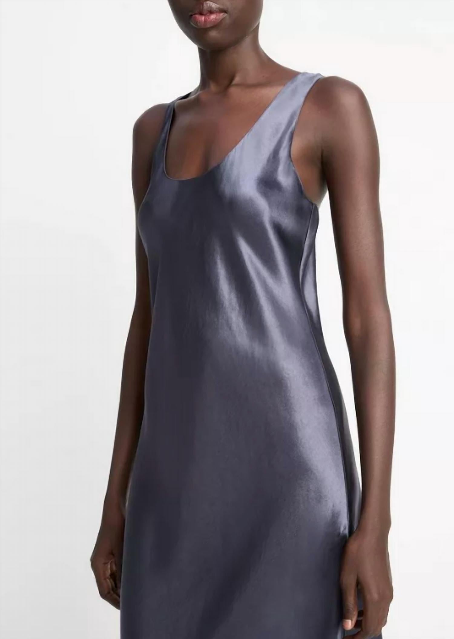 Vince - Bias Satin Tank Dress