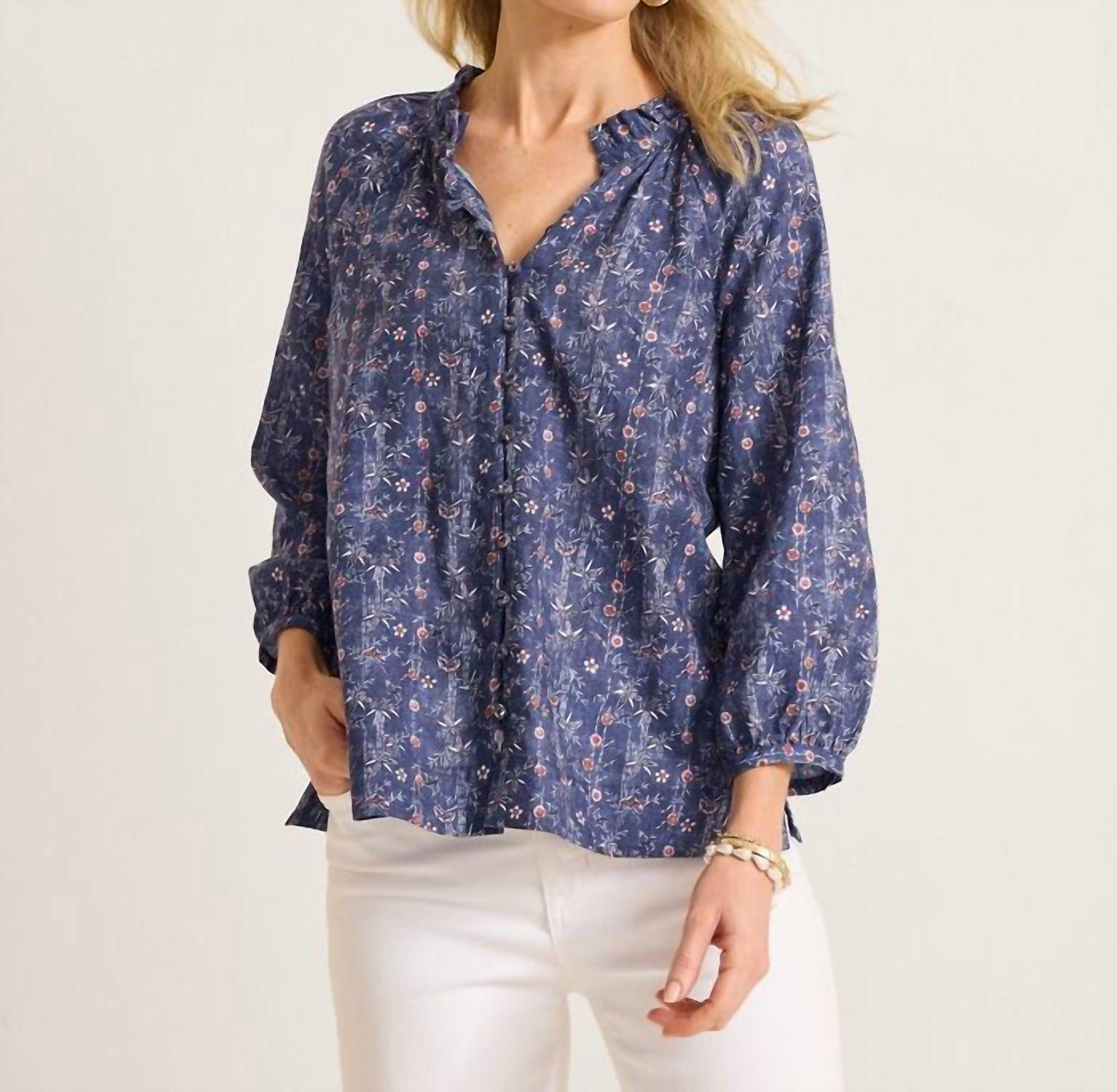 Tommy Bahama - Sea Flora 3/4 Sleeve Blouse