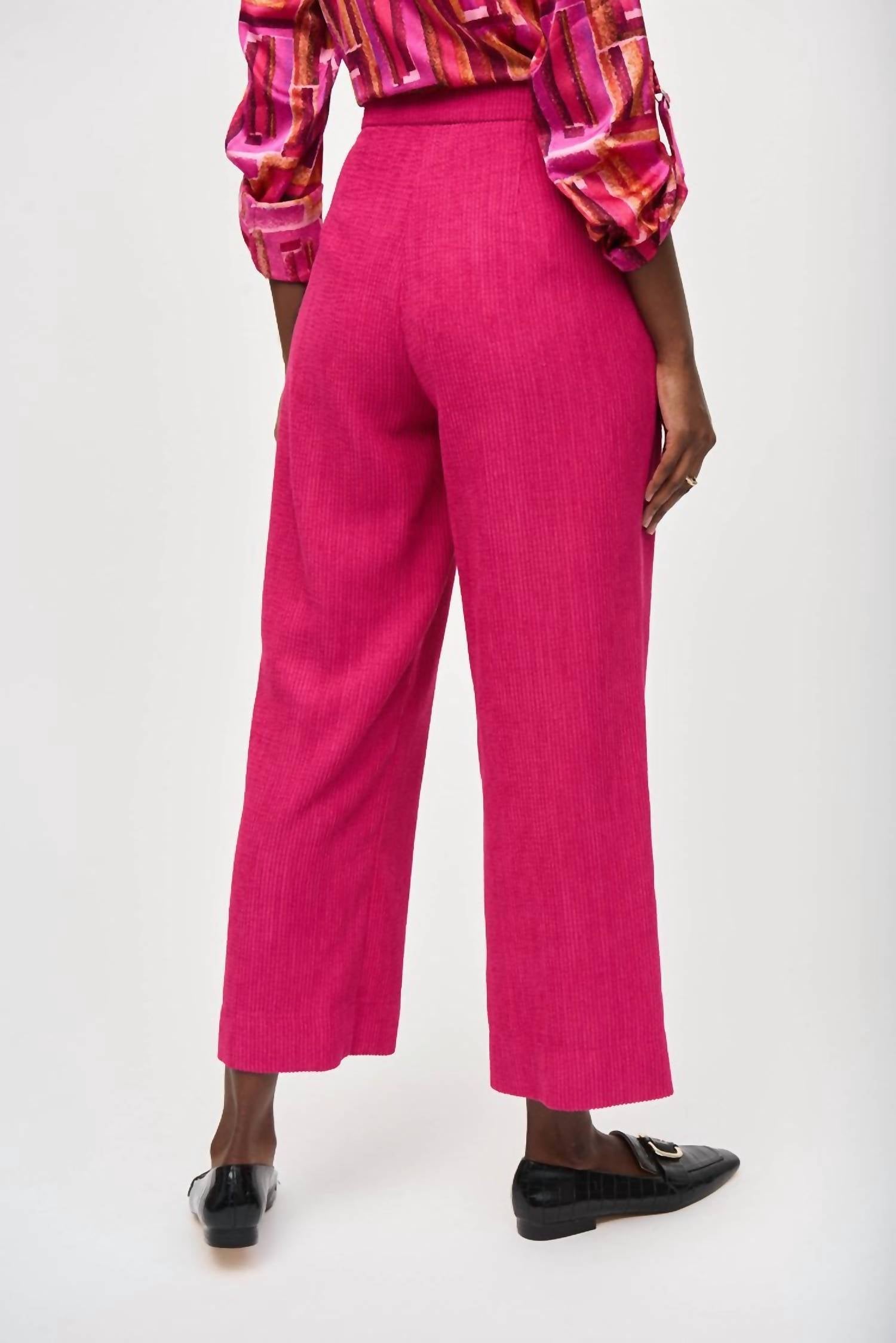 Joseph Ribkoff - Corduroy Culotte Pants