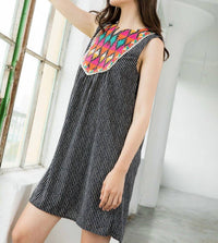Thml - Just Because Embroidered Dress