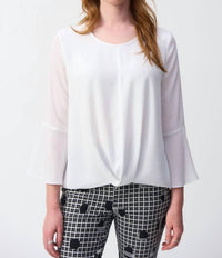 Joseph Ribkoff - Georgette High-low Boxy Top
