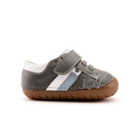 OLDSOLES Boy's Shield Pave Shoes in grey snow dusty blue - kids' shoe