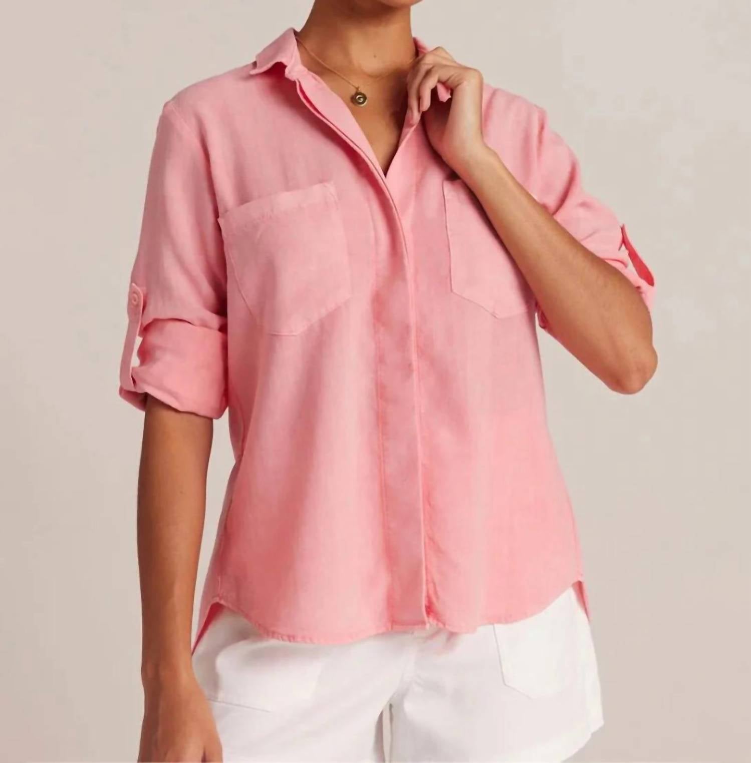Bella Dahl - Split Back Button Down Shirt