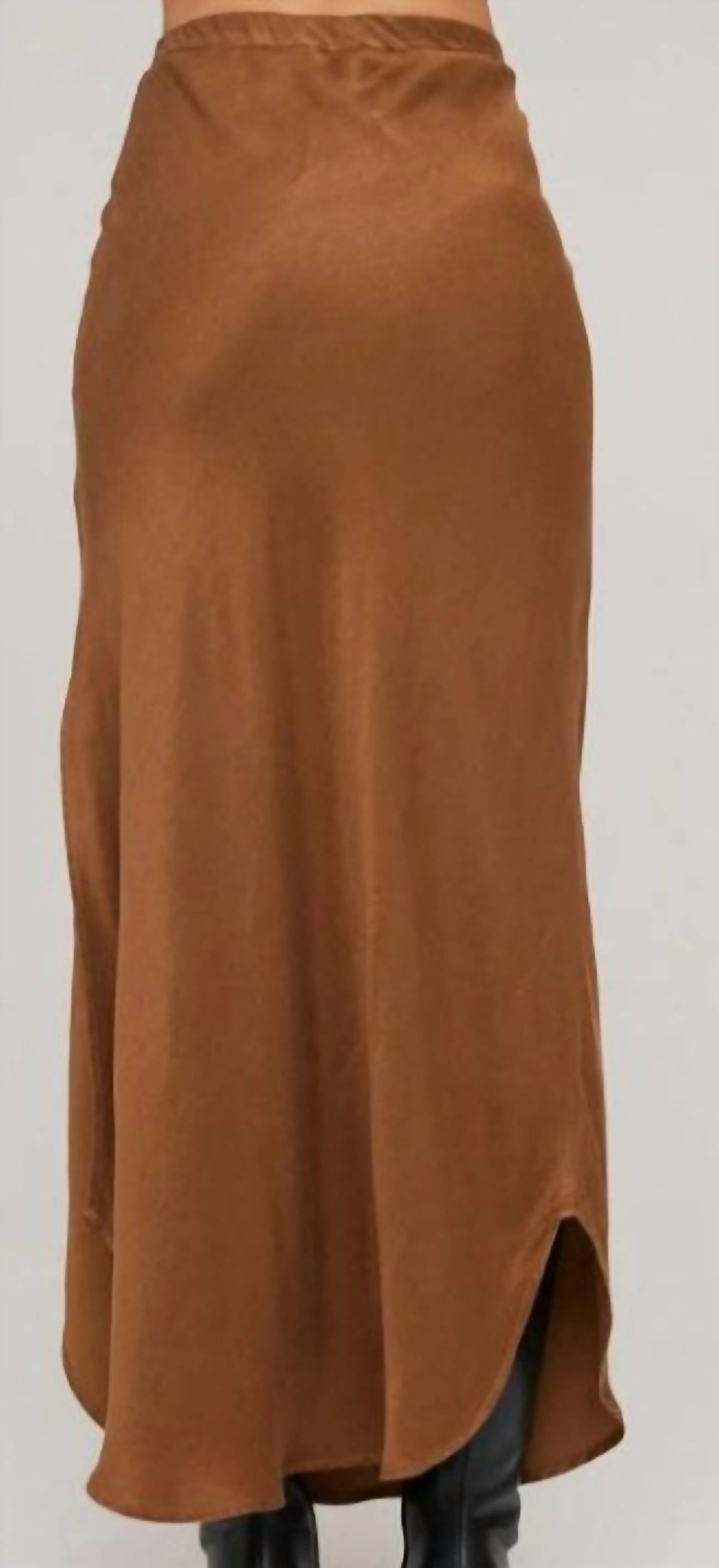 Bella Dahl - Bias Slit Skirt